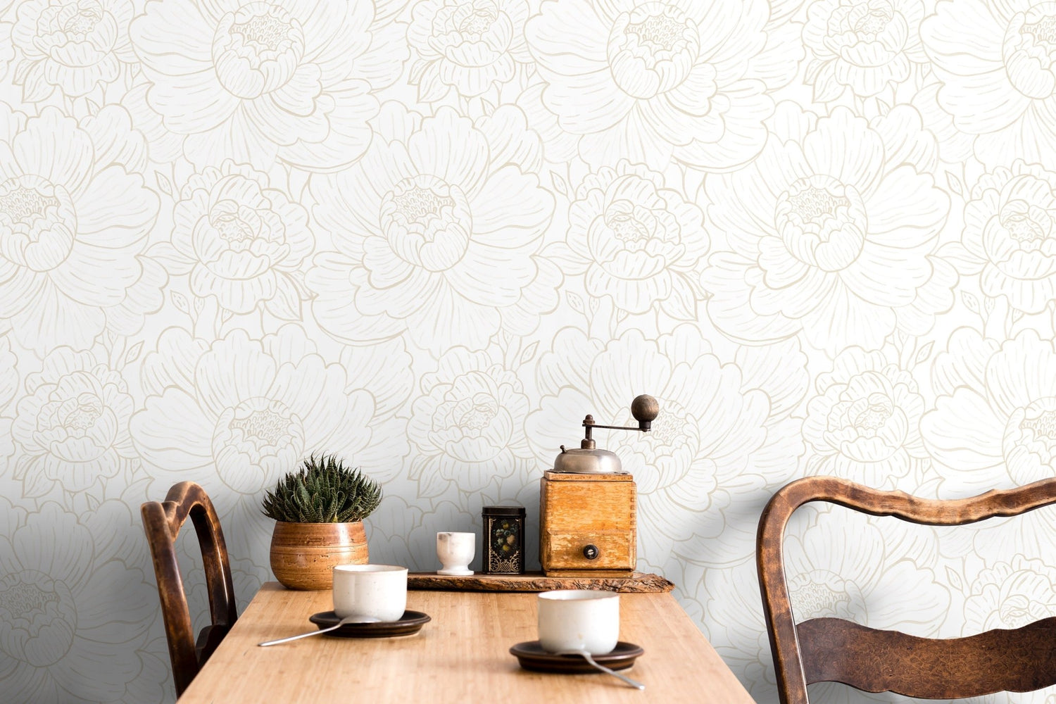 Floral Elegance Wallpaper - C975 - WallTrend