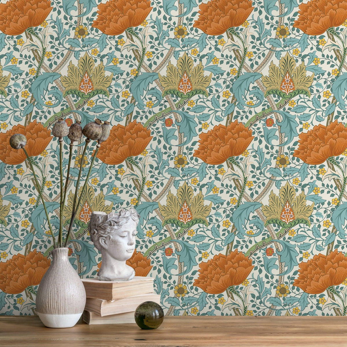 Floral Elegance Wallpaper - C993 - WallTrend