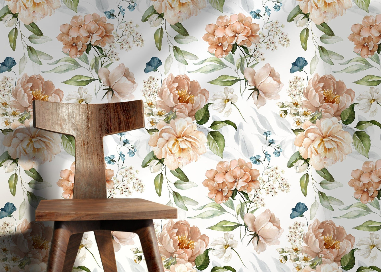 Floral Elegance Wallpaper - D020 - WallTrend