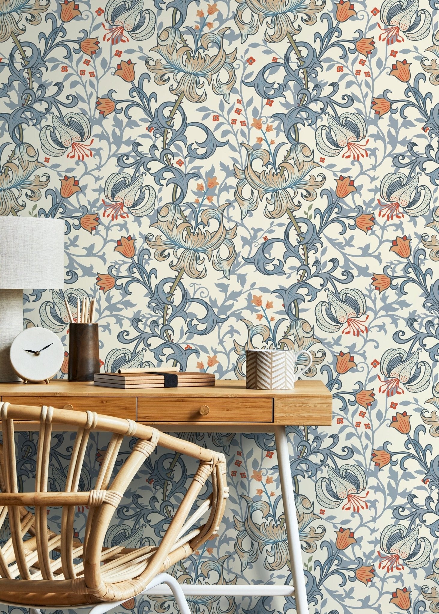 Floral Elegance Wallpaper - D031 - WallTrend
