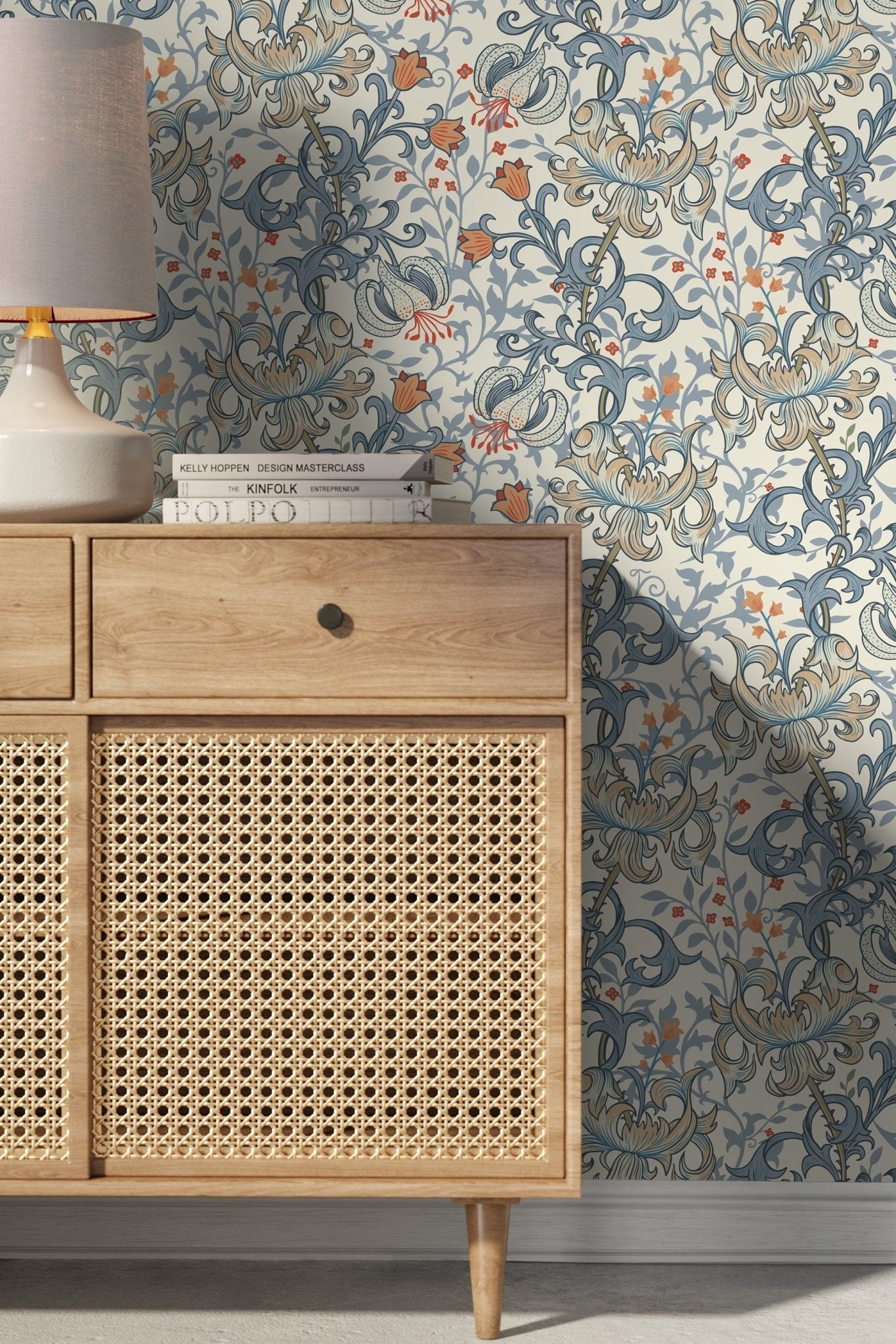 Floral Elegance Wallpaper - D031 - WallTrend