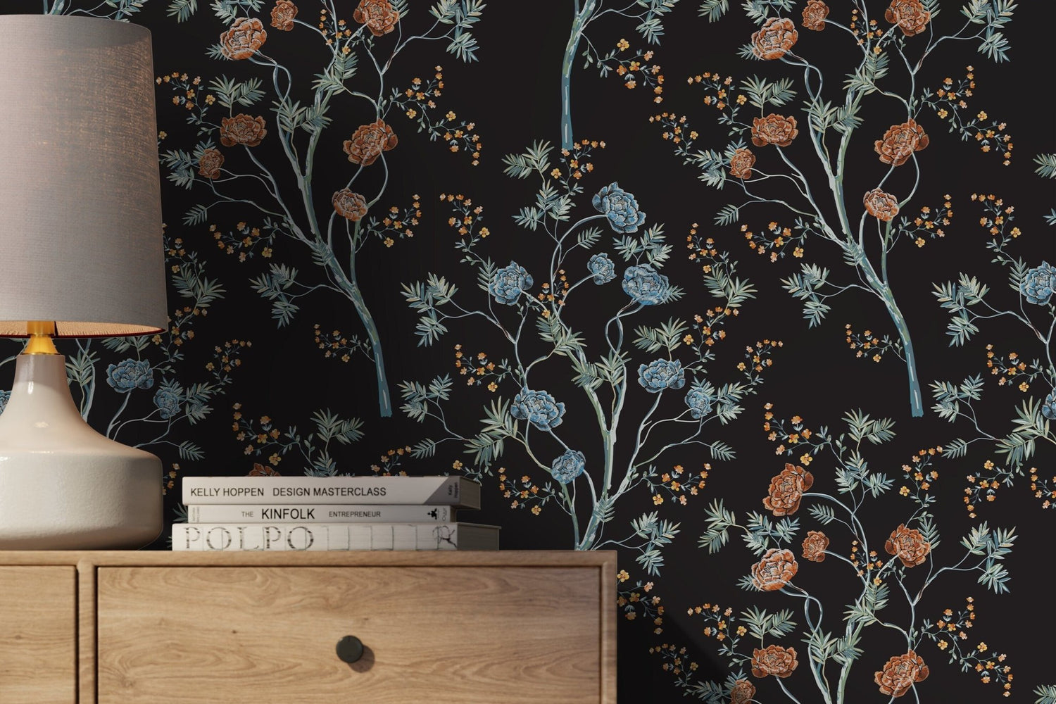 Floral Elegance Wallpaper - D122 - WallTrend