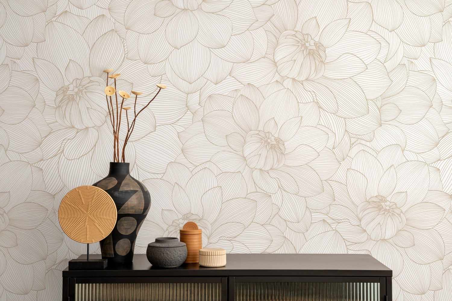 Floral Elegance Wallpaper - D144 - WallTrend