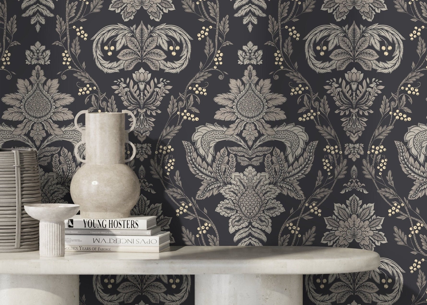 Floral Elegance Wallpaper - D225 - WallTrend