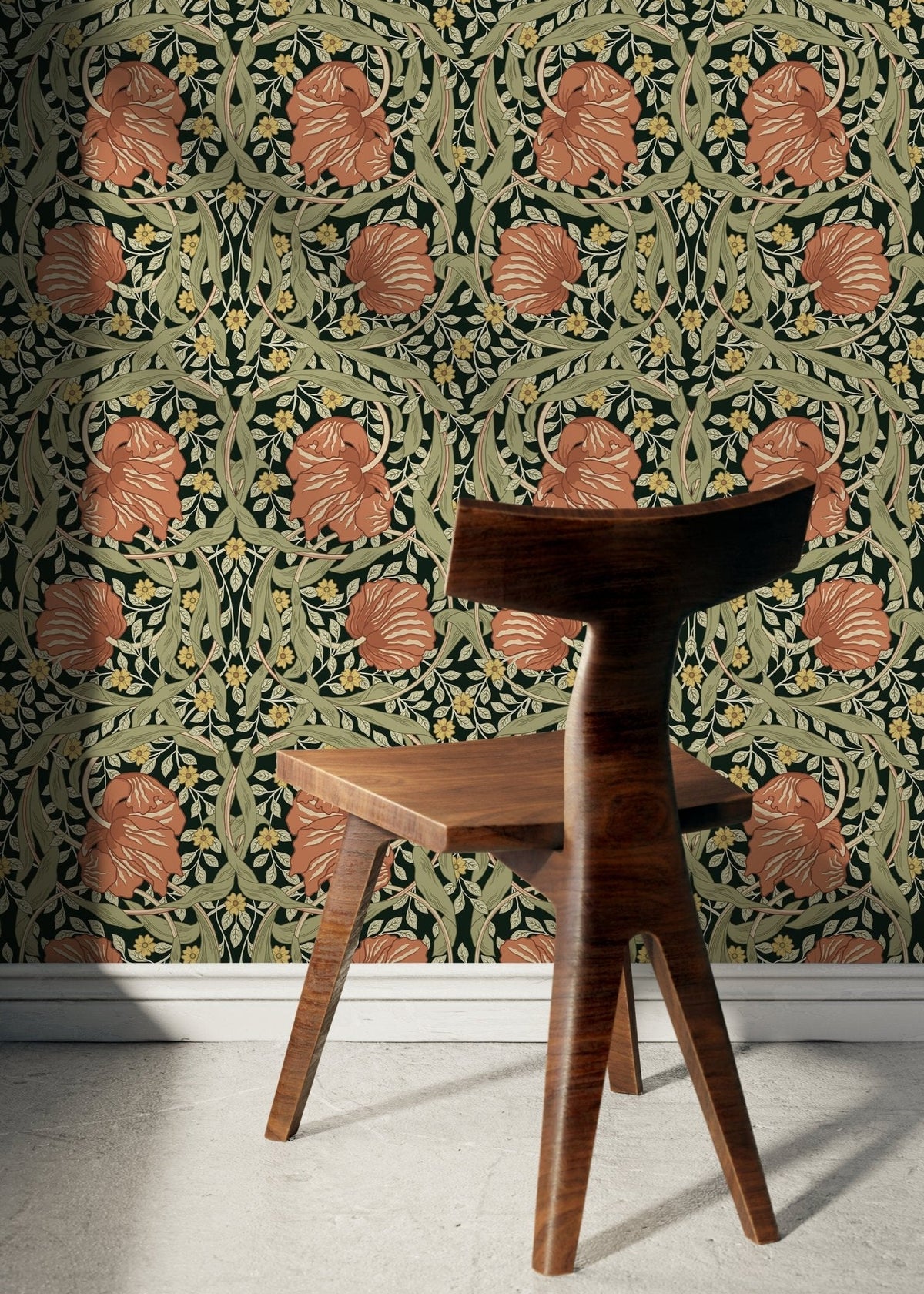 Floral Elegance Wallpaper - D300 - WallTrend