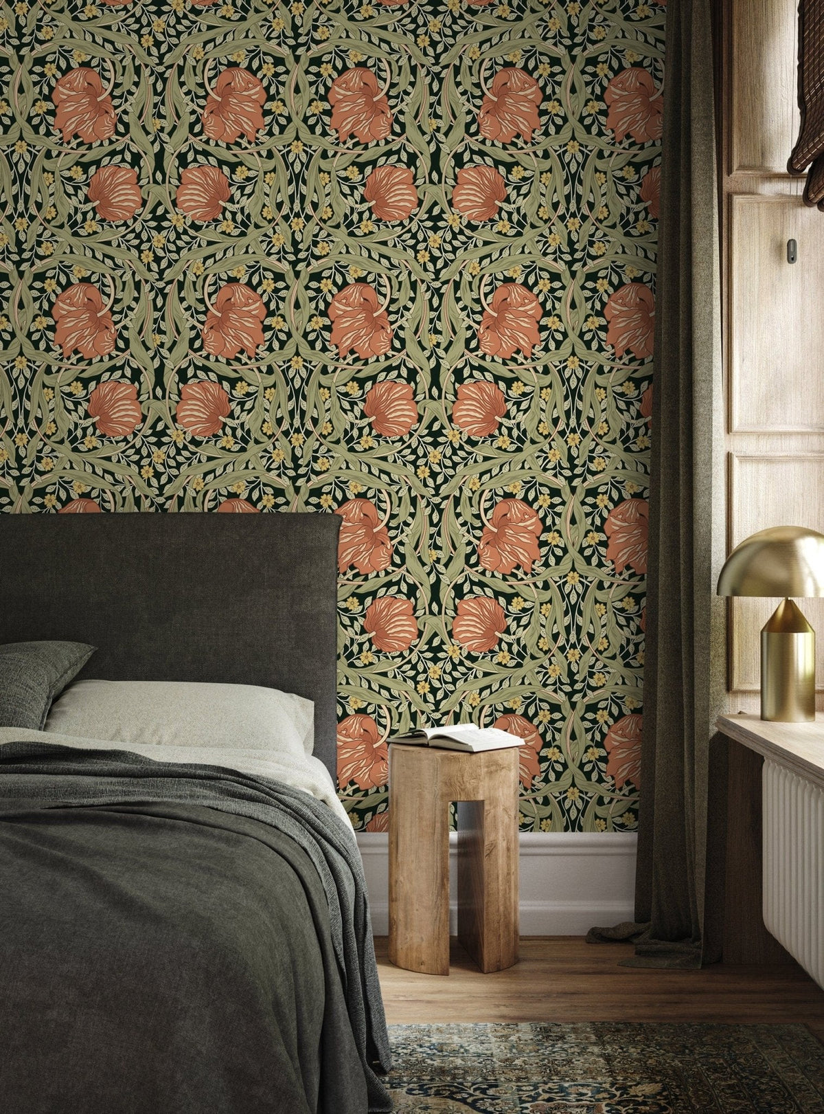Floral Elegance Wallpaper - D300 - WallTrend