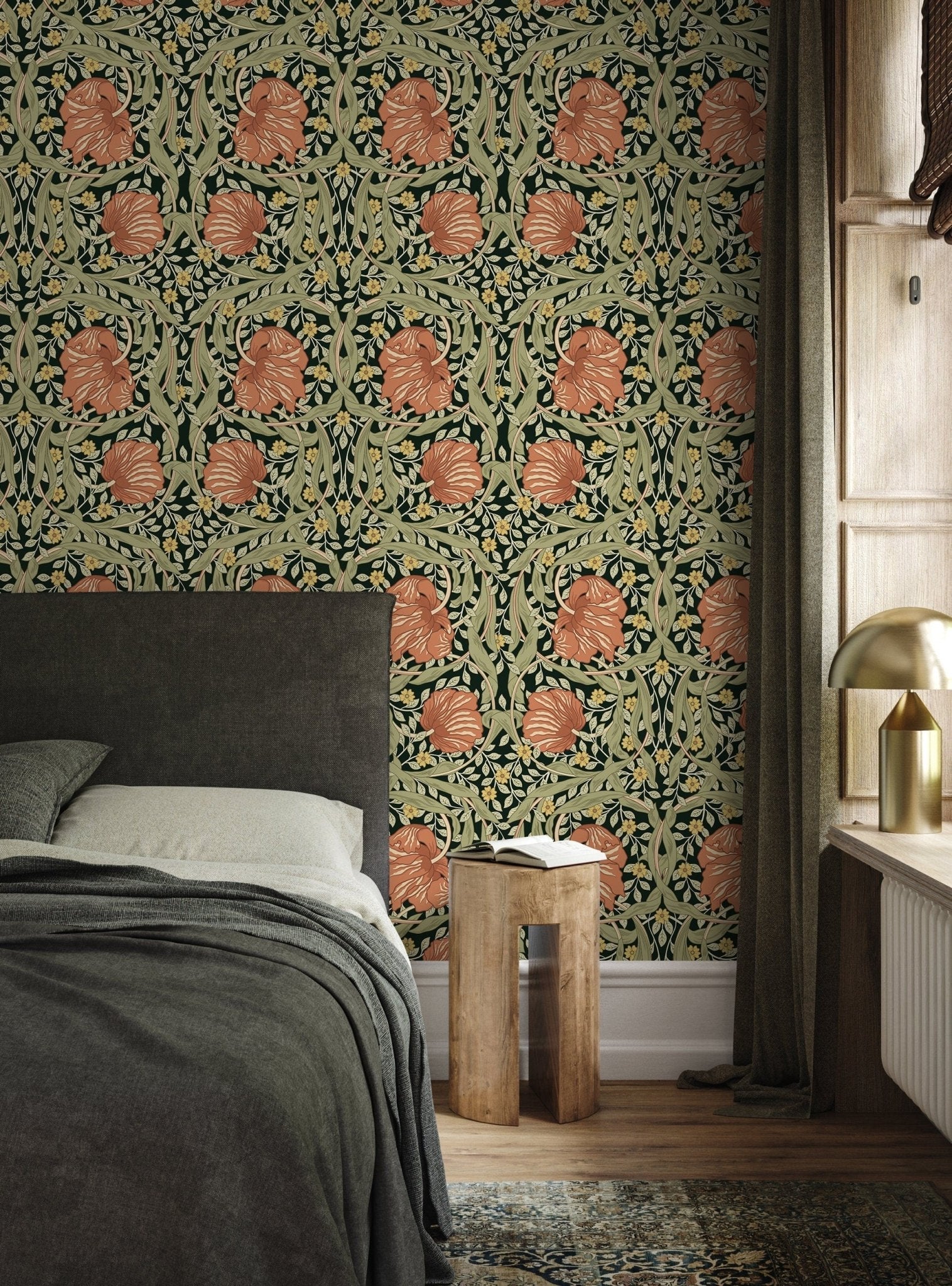 Floral Elegance Wallpaper - D300 - WallTrend