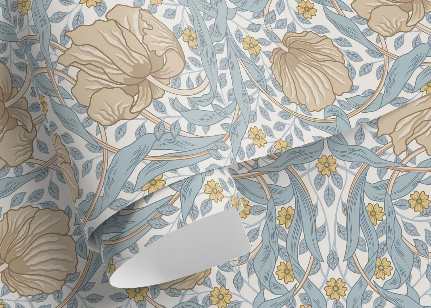 Floral Elegance Wallpaper - D302 - WallTrend