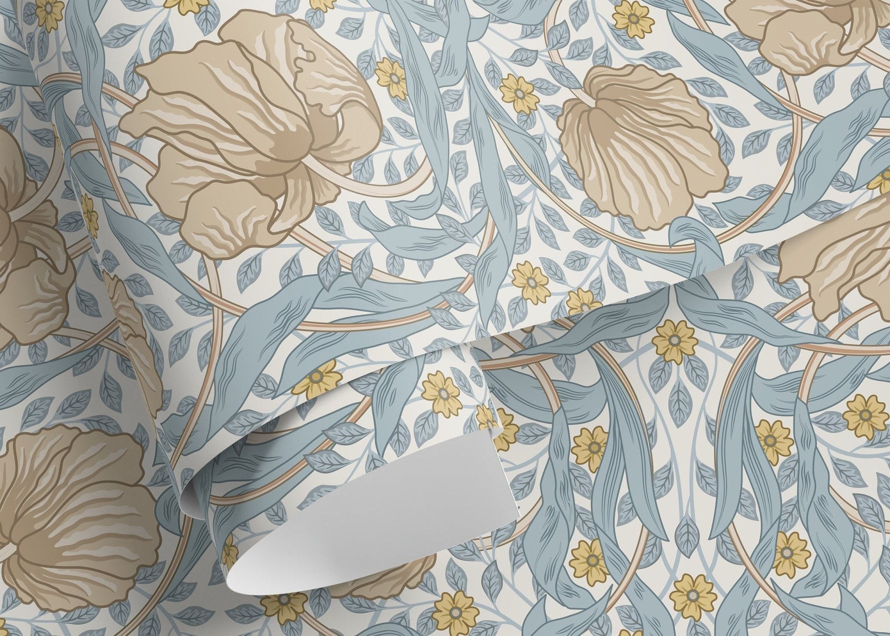 Floral Elegance Wallpaper - D302 - WallTrend