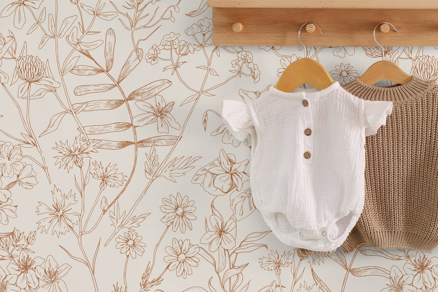 Floral Elegance Wallpaper - D305 - WallTrend