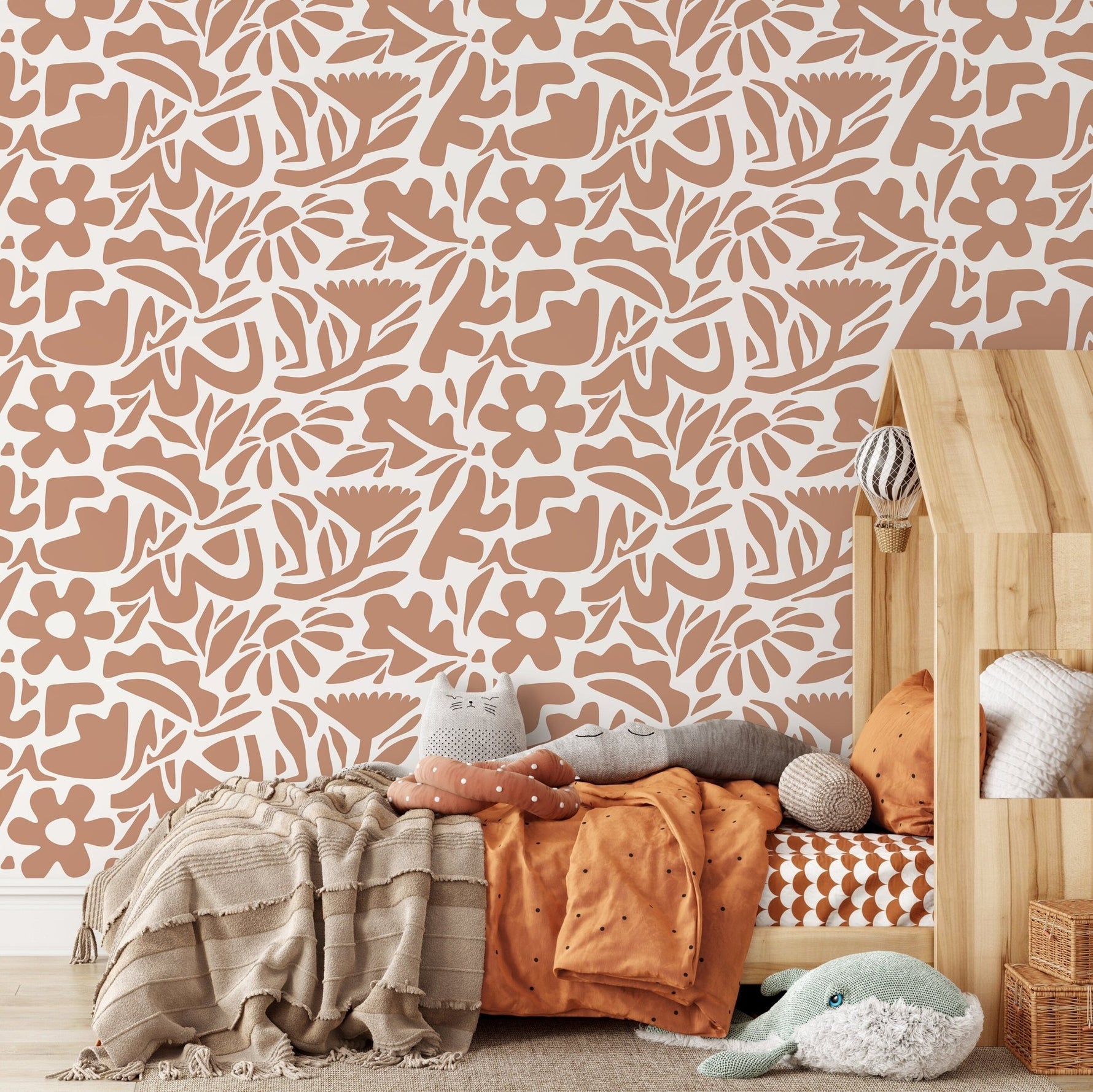 Floral Elegance Wallpaper - D674 - WallTrend