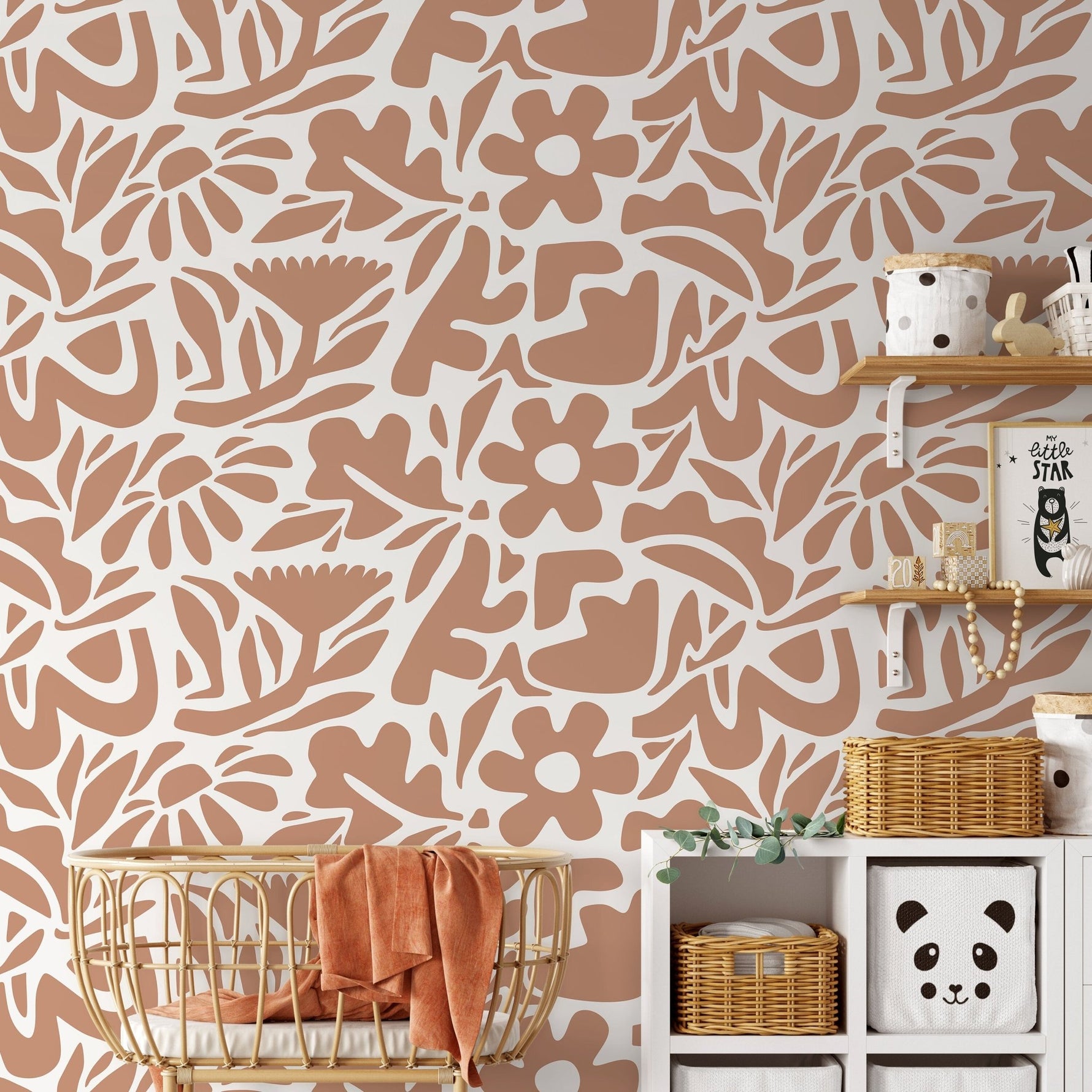 Floral Elegance Wallpaper - D674 - WallTrend