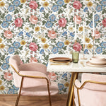 Floral Elegance Wallpaper - SKU B262 - WallTrend