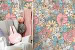 Floral Fancy Wallpaper - D382 - WallTrend