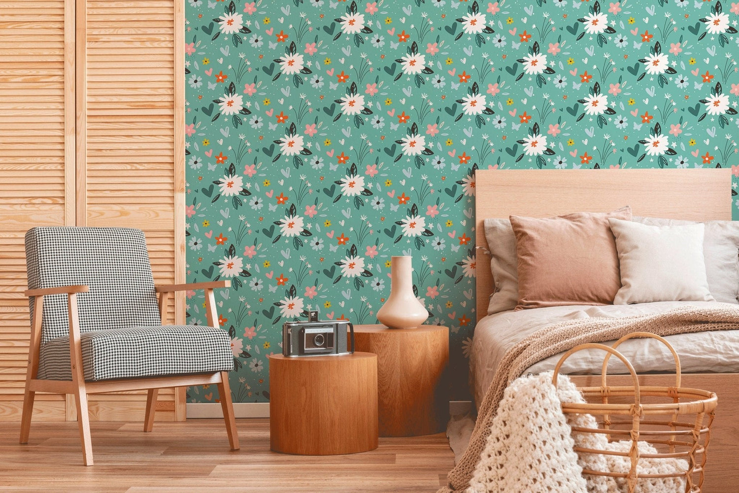 Floral Fantasy Wallpaper - B307 - WallTrend