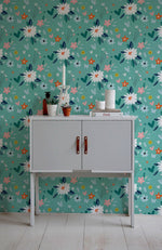 Floral Fantasy Wallpaper - B307 - WallTrend