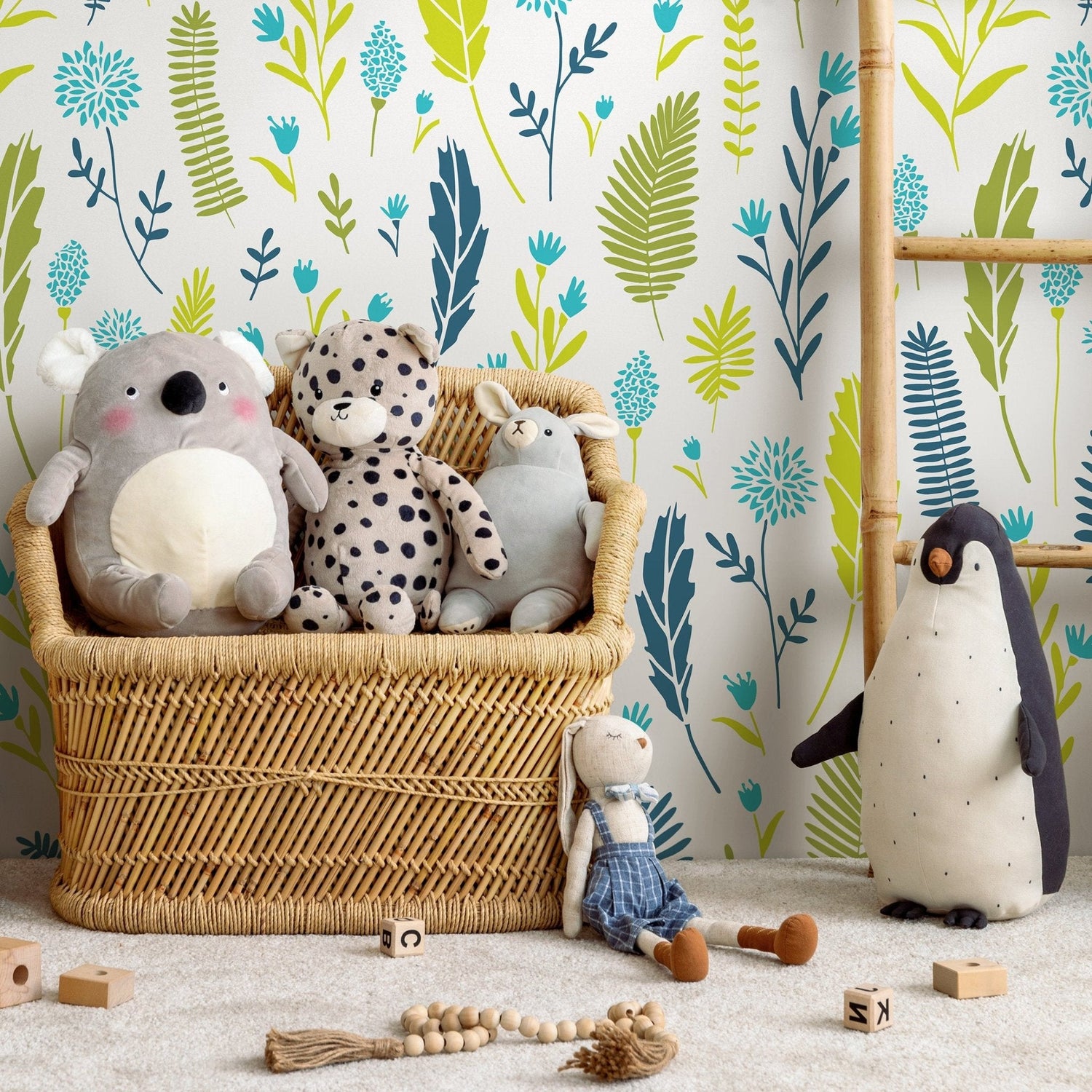 Floral Harmony Wallpaper - A879 - WallTrend