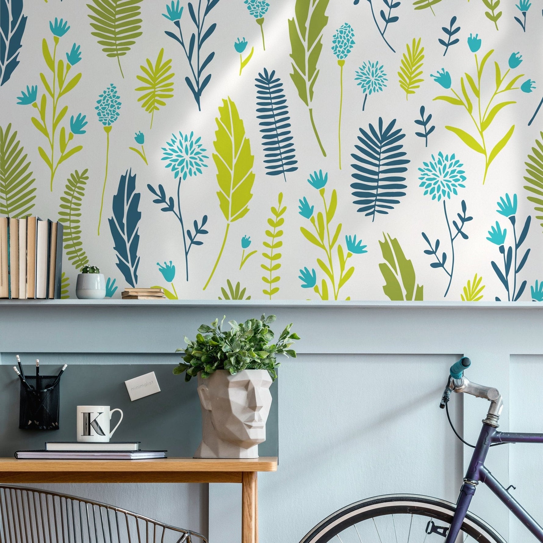 Floral Harmony Wallpaper - A879 - WallTrend