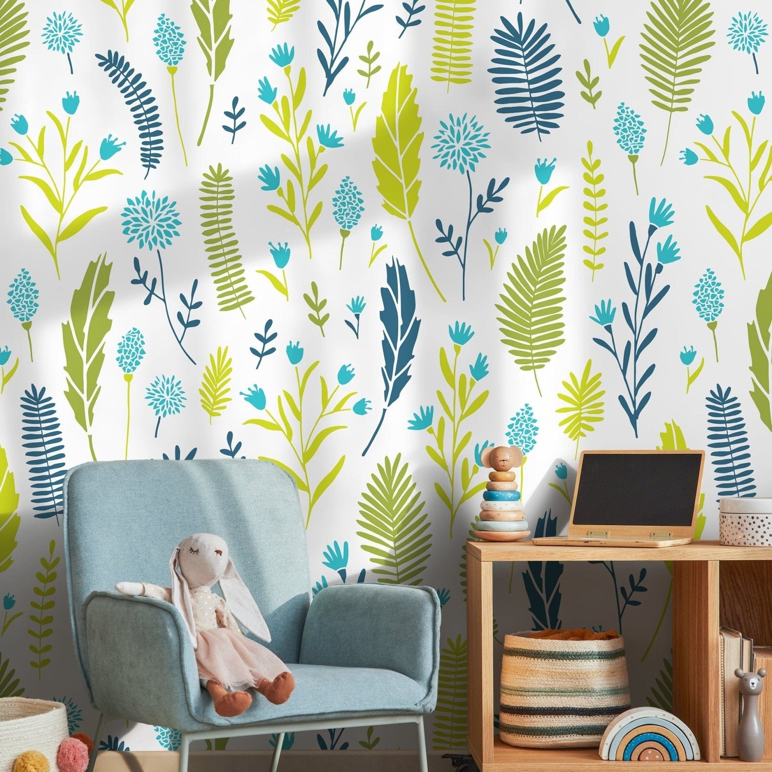 Floral Harmony Wallpaper - A879 - WallTrend