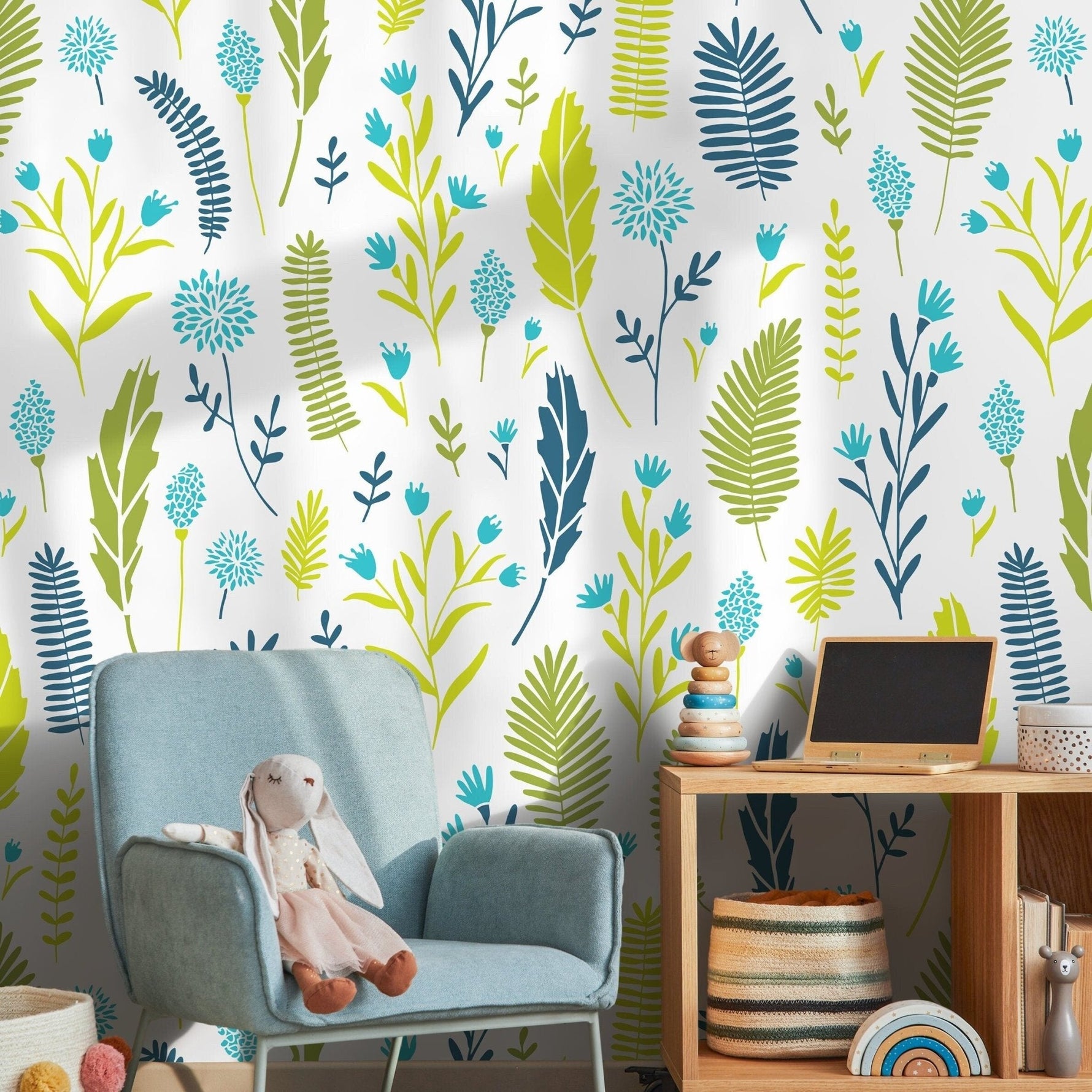 Floral Harmony Wallpaper - A879 - WallTrend