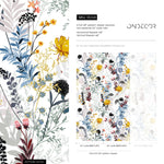Floral Harmony Wallpaper - B048 - WallTrend