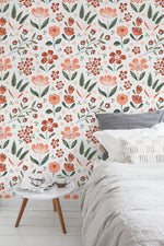 Floral Harmony Wallpaper - B653 - WallTrend