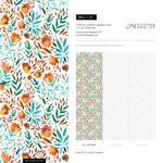 Floral Harmony Wallpaper - C311 - WallTrend