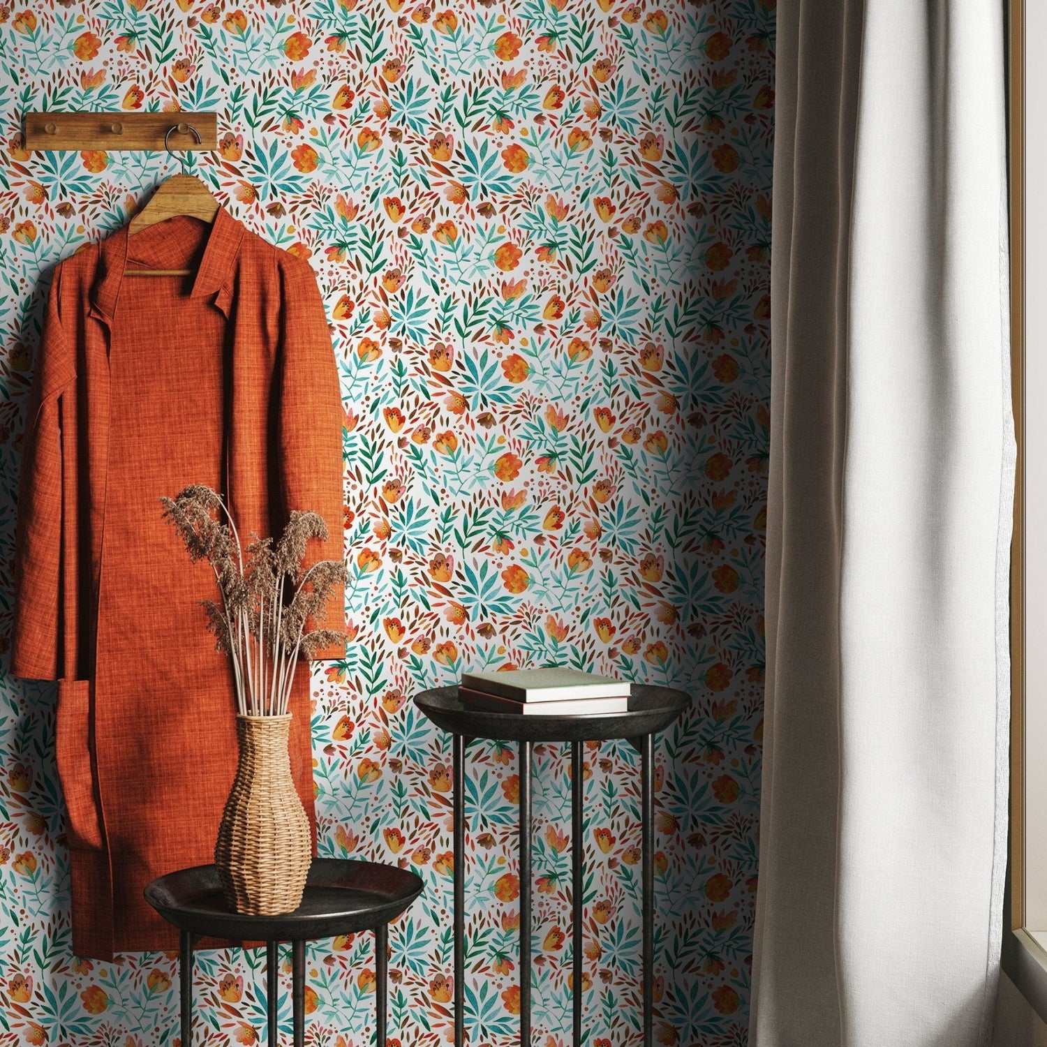 Floral Harmony Wallpaper - C311 - WallTrend