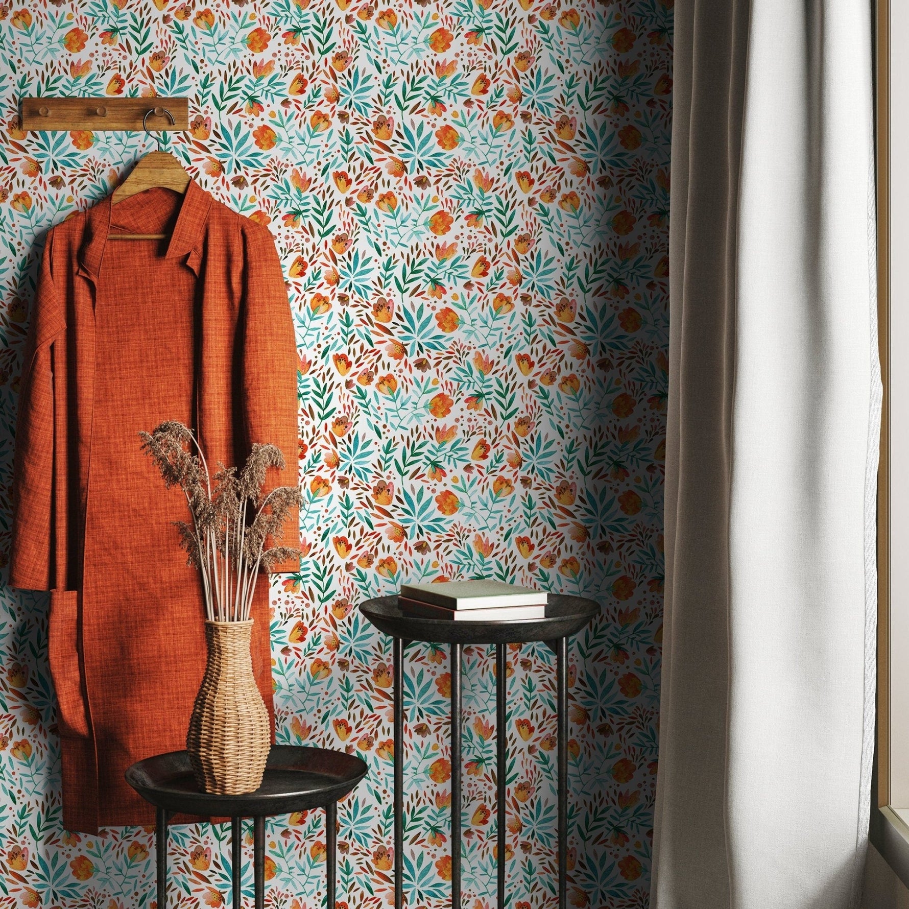 Floral Harmony Wallpaper - C311 - WallTrend