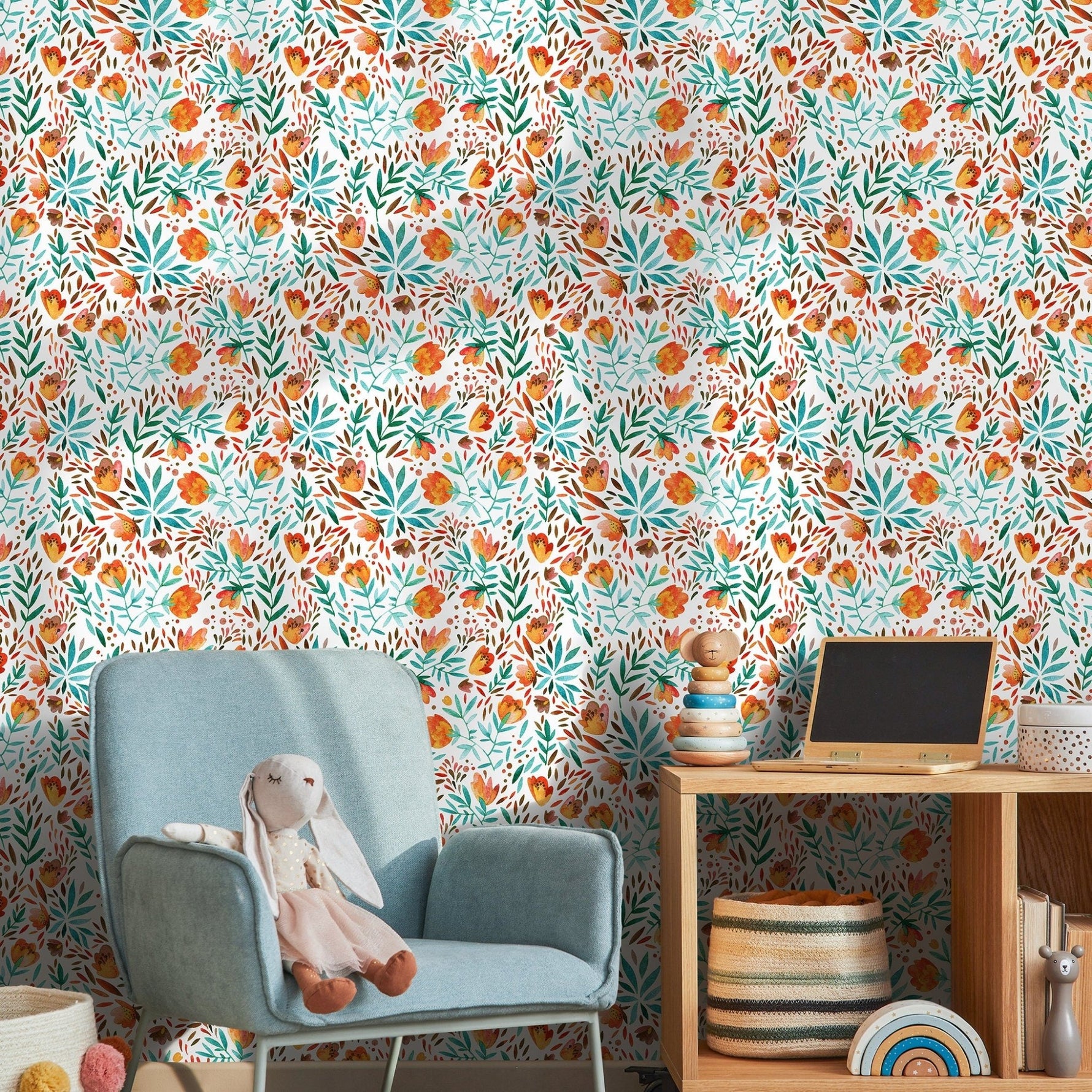 Floral Harmony Wallpaper - C311 - WallTrend