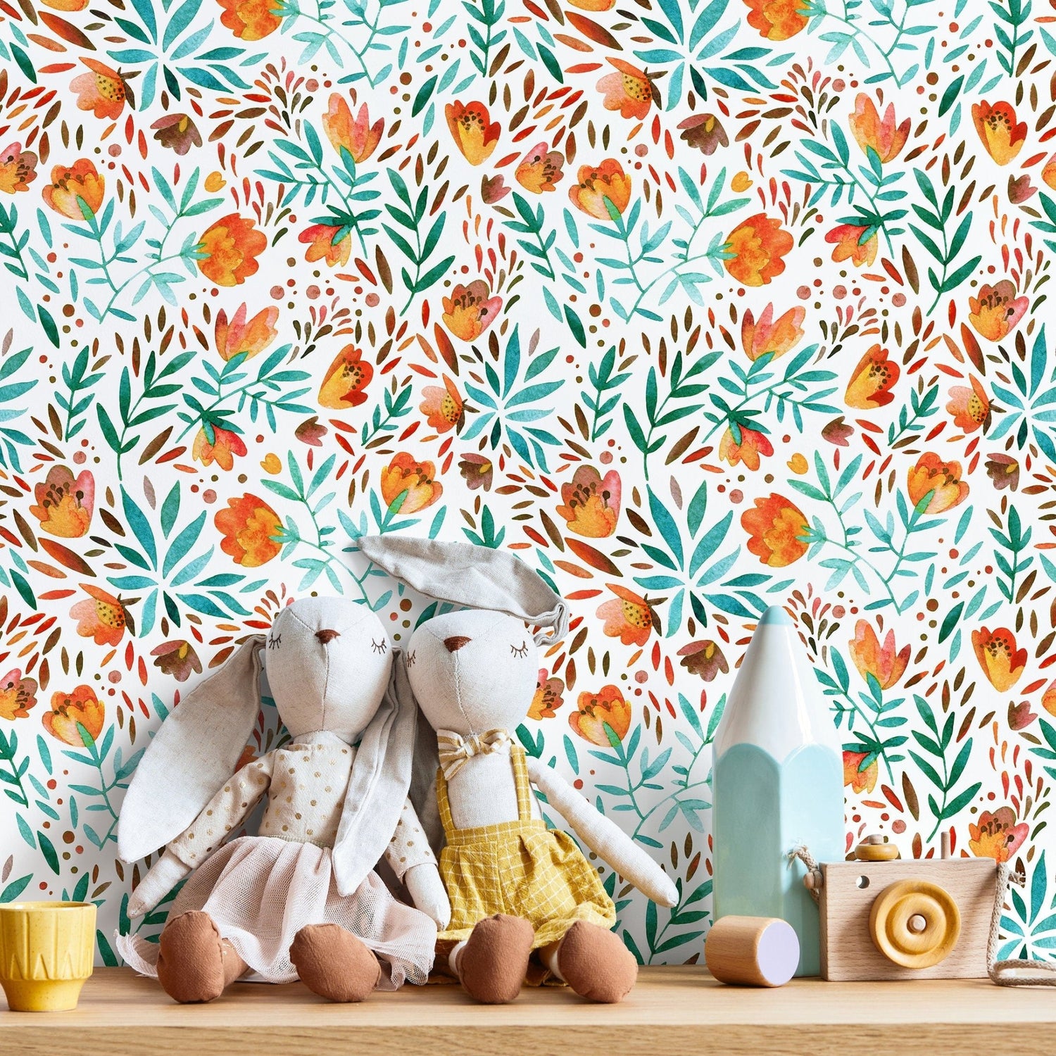 Floral Harmony Wallpaper - C311 - WallTrend