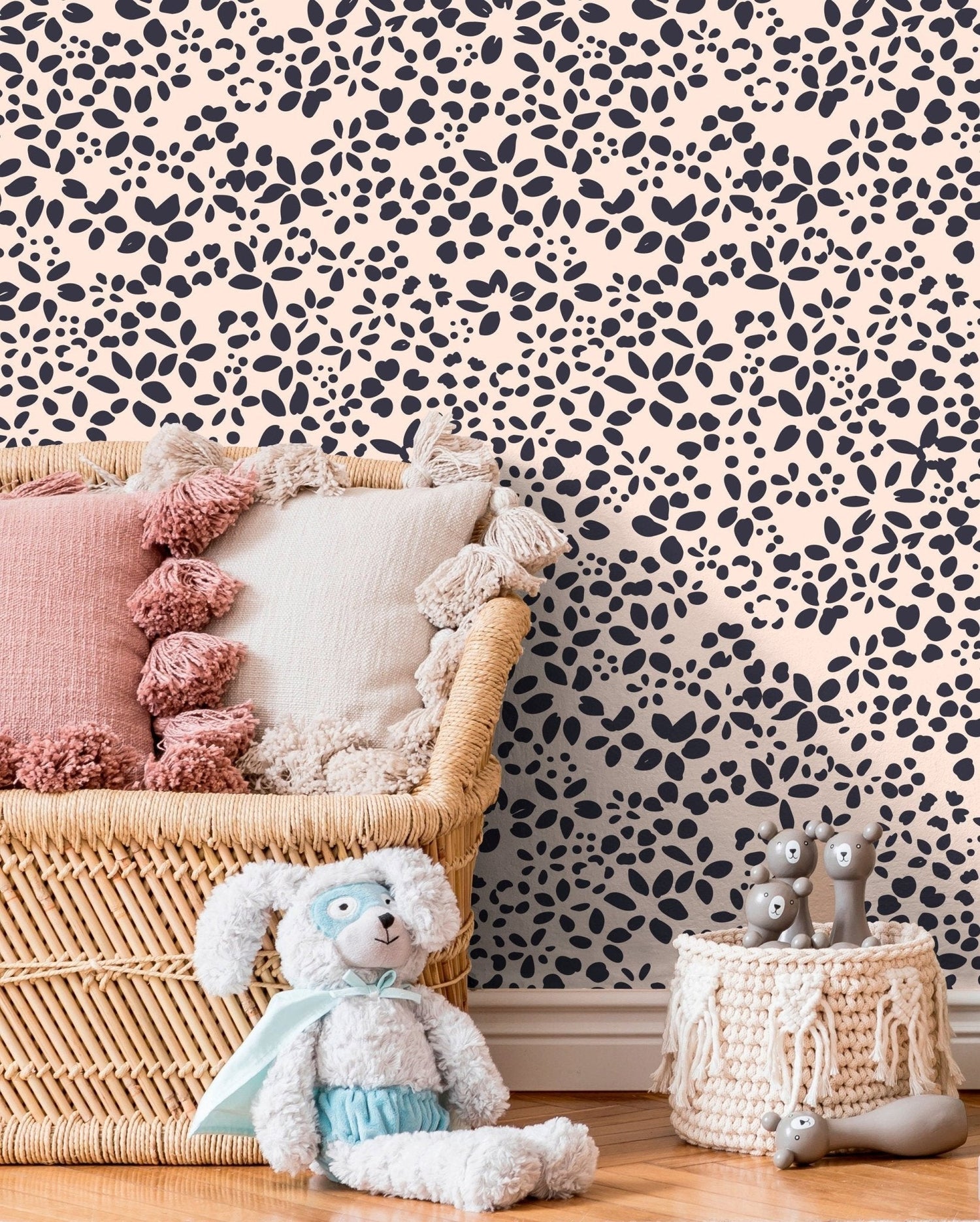 Floral Harmony Wallpaper - C406 - WallTrend