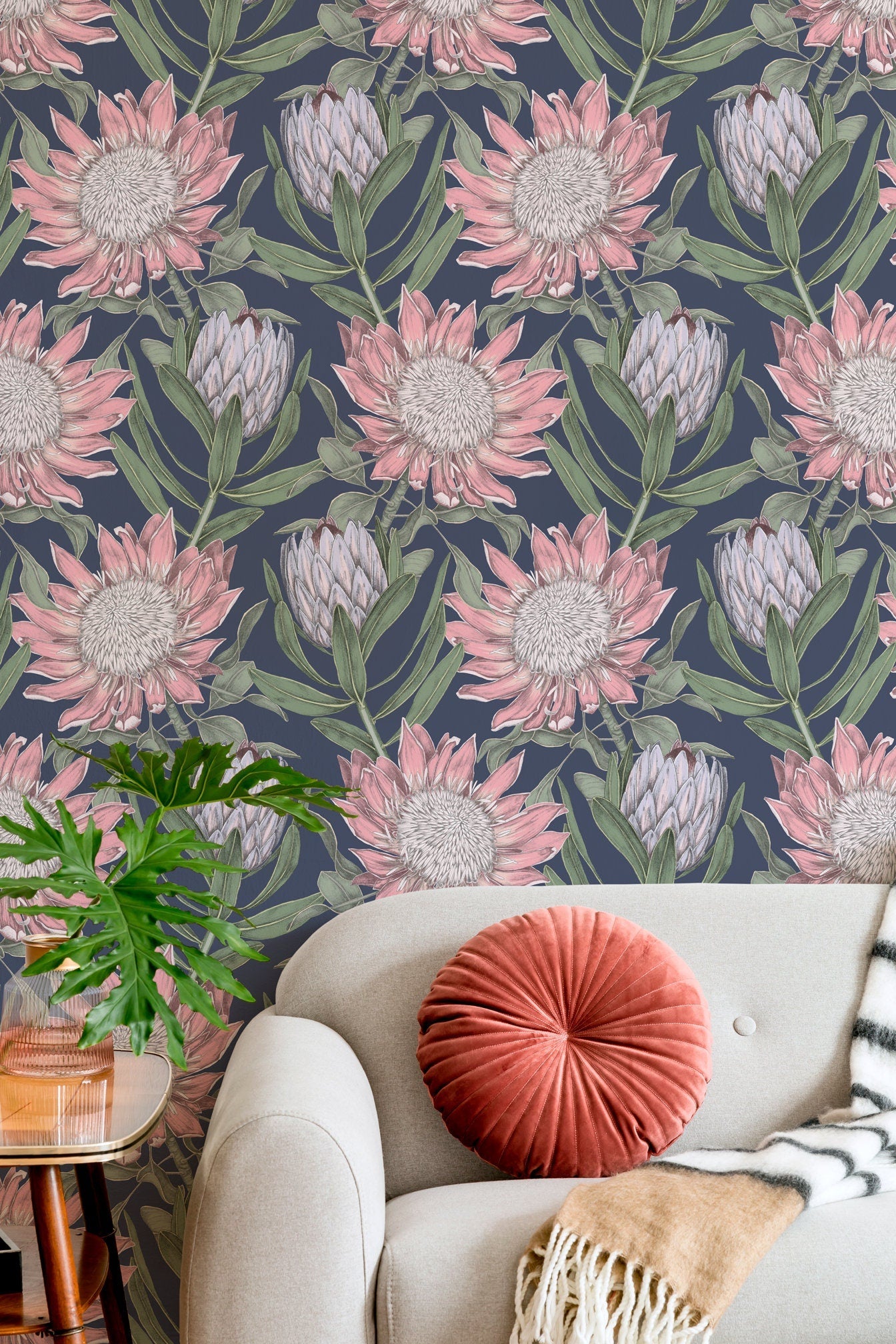 Floral Majesty Wallpaper - B998 - WallTrend