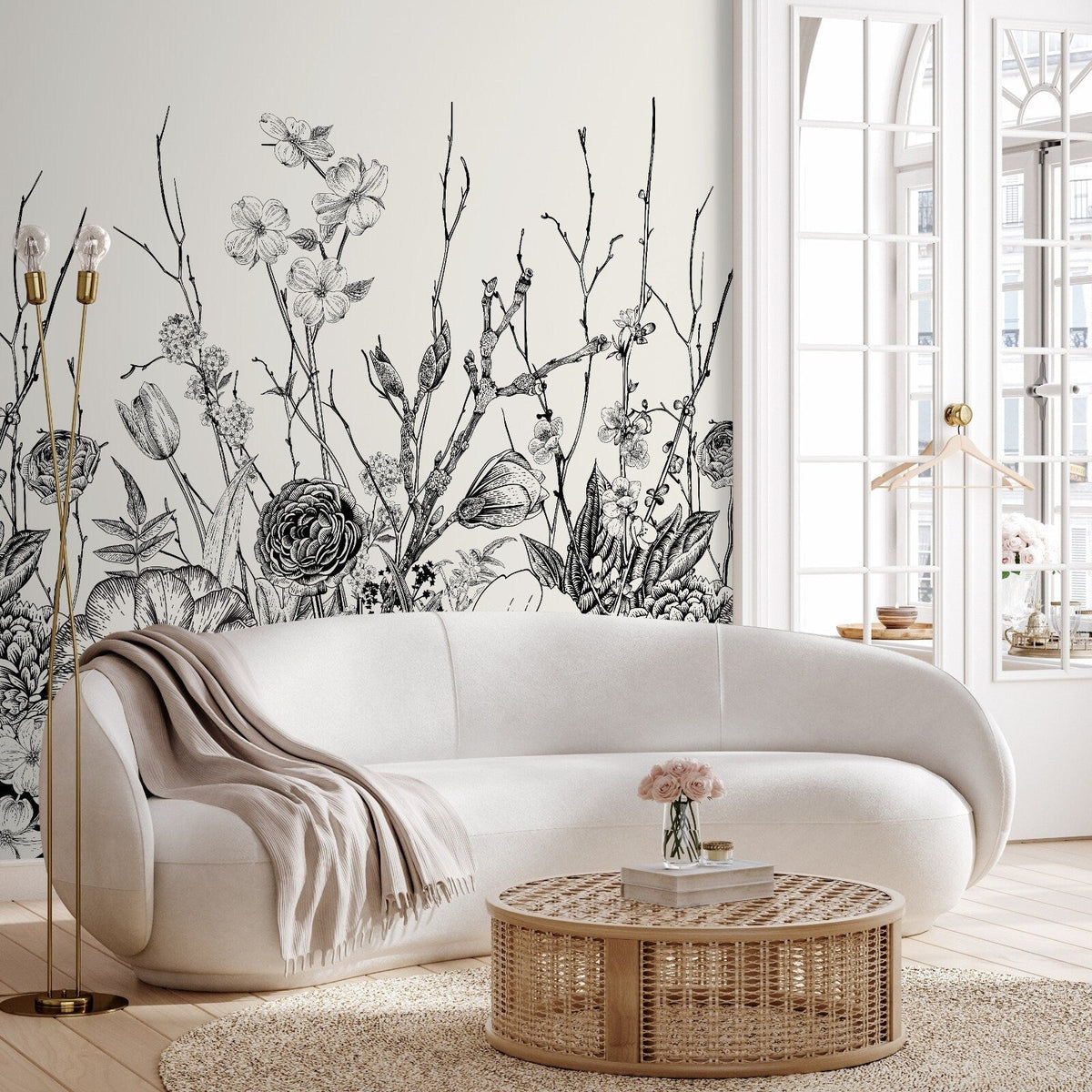 Floral Meadow Wallpaper - A531 - WallTrend