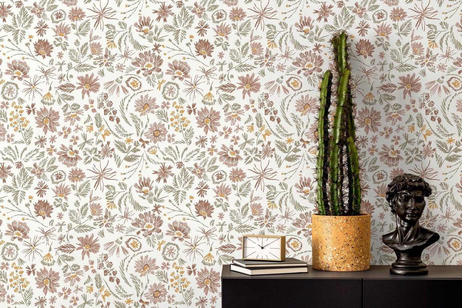 Floral Meadow Wallpaper - D320 - WallTrend