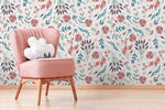 Floral Meadow Wallpaper - D361 - WallTrend