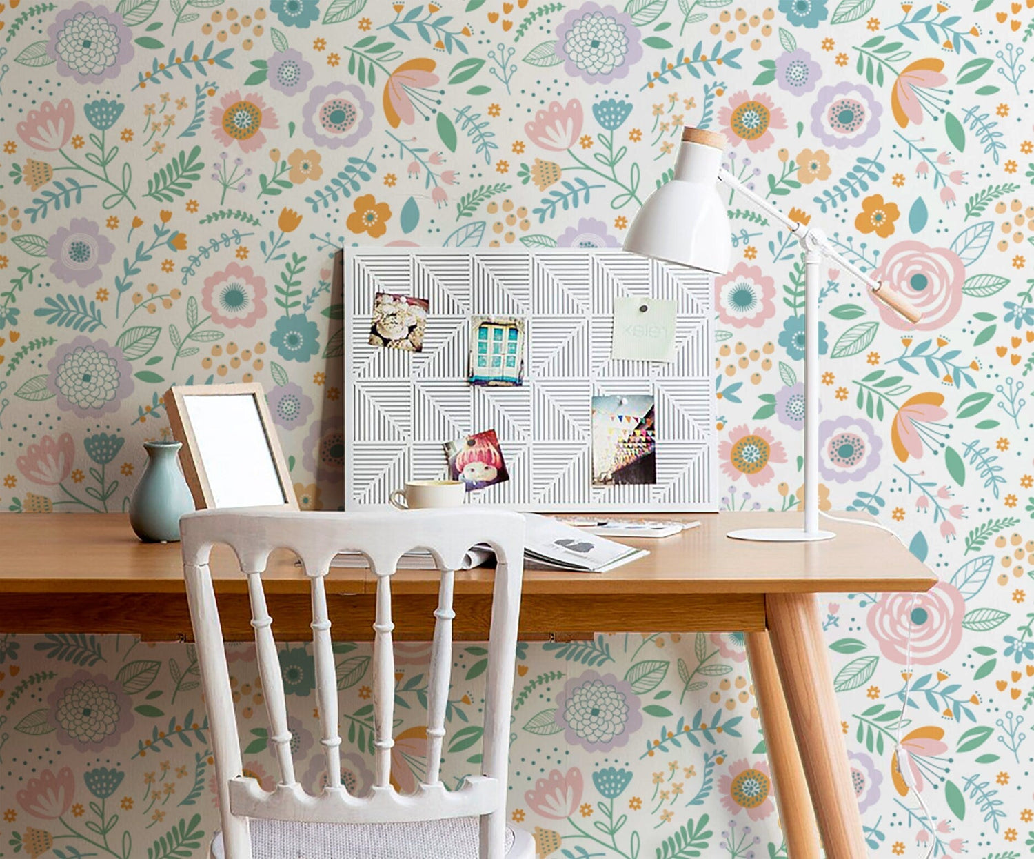 Floral Melody Wallpaper - A815 - WallTrend