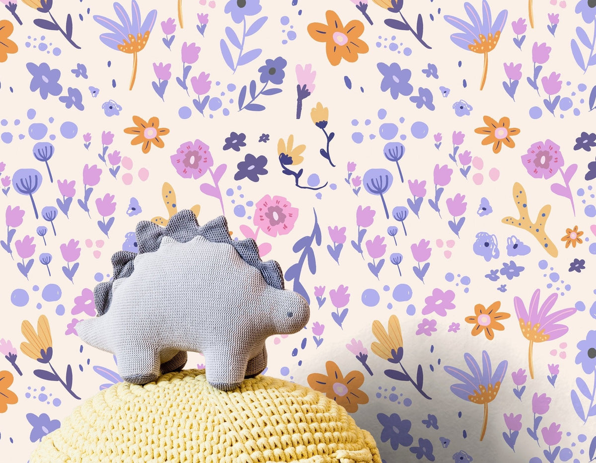 Floral Melody Wallpaper - C478 - WallTrend