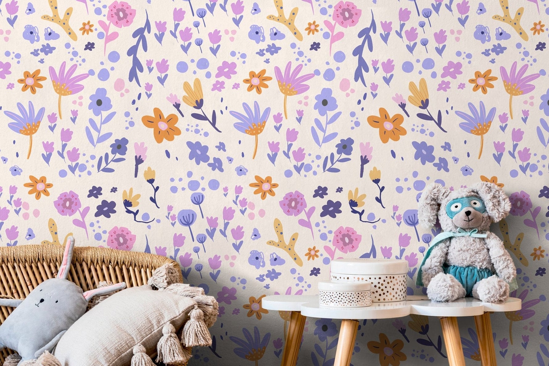 Floral Melody Wallpaper - C478 - WallTrend