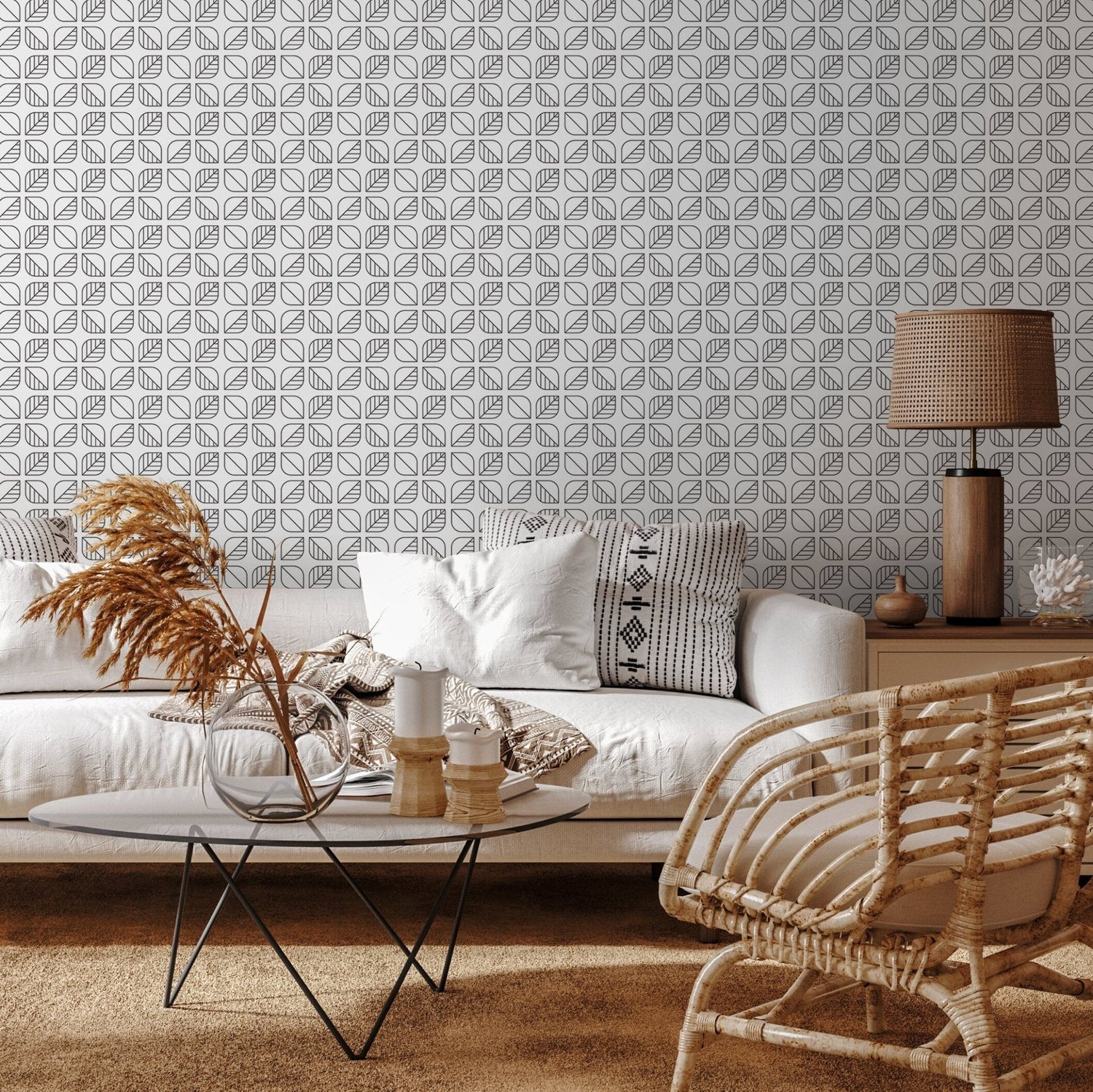 Floral Nature Dance Wallpaper - A588 - WallTrend