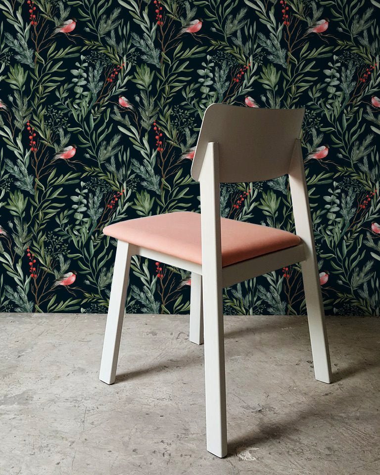 Floral Night Garden Wallpaper - C253 - WallTrend