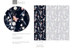 Floral Nocturne Wallpaper - B443 - WallTrend