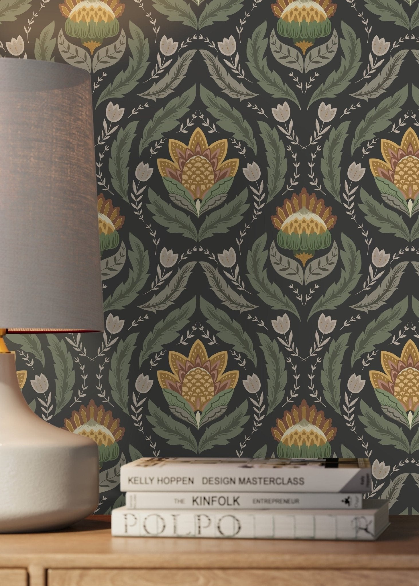 Floral Opulence Wallpaper - D062 - WallTrend