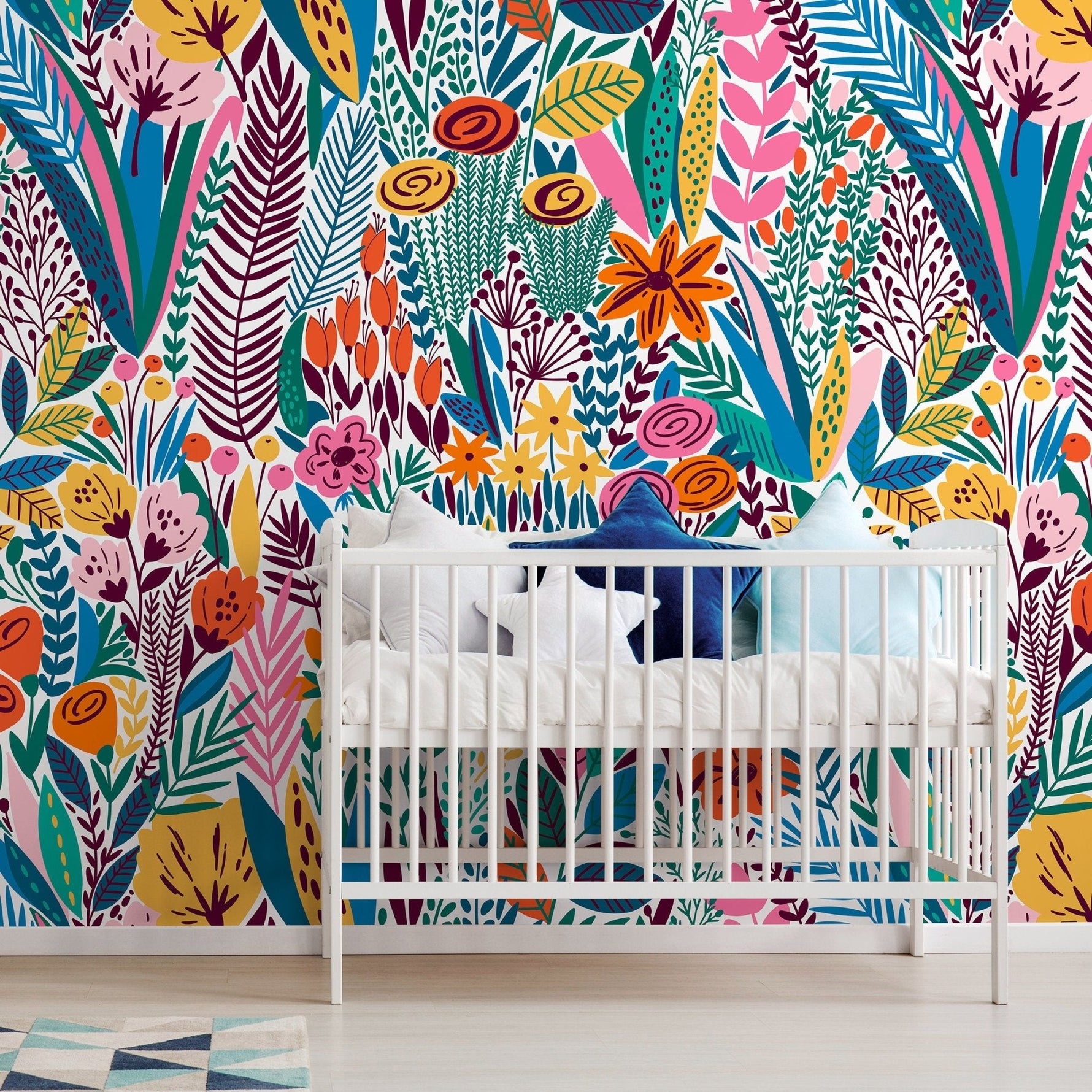 Floral Paradise Wallpaper - A613 - WallTrend