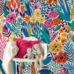 Floral Paradise Wallpaper - A613 - WallTrend