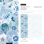 Floral Serenity Wallpaper - B697 - WallTrend