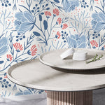 Floral Serenity Wallpaper - D151 - WallTrend