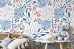 Floral Serenity Wallpaper - D151 - WallTrend