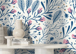 Floral Serenity Wallpaper - D279 - WallTrend
