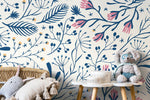 Floral Serenity Wallpaper - D279 - WallTrend